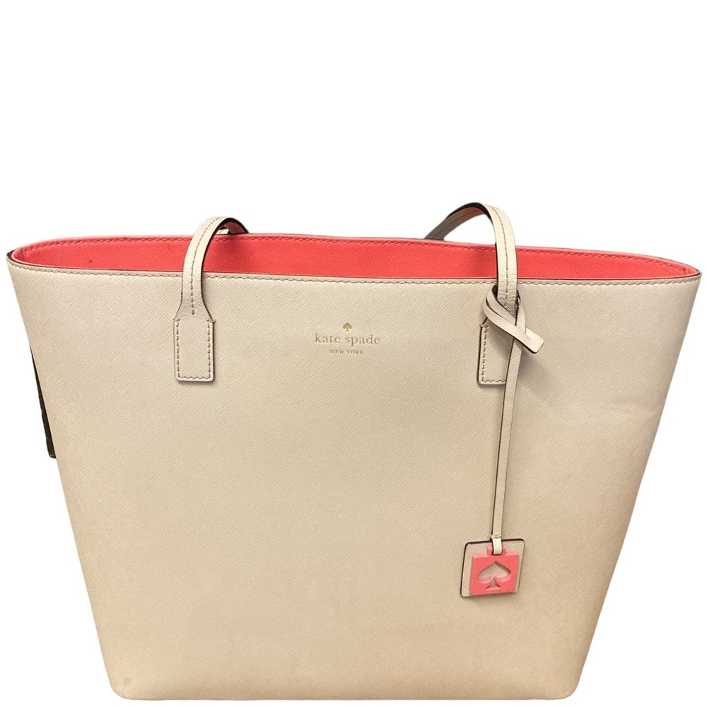 Kate Spade genuine leather tote for fun people